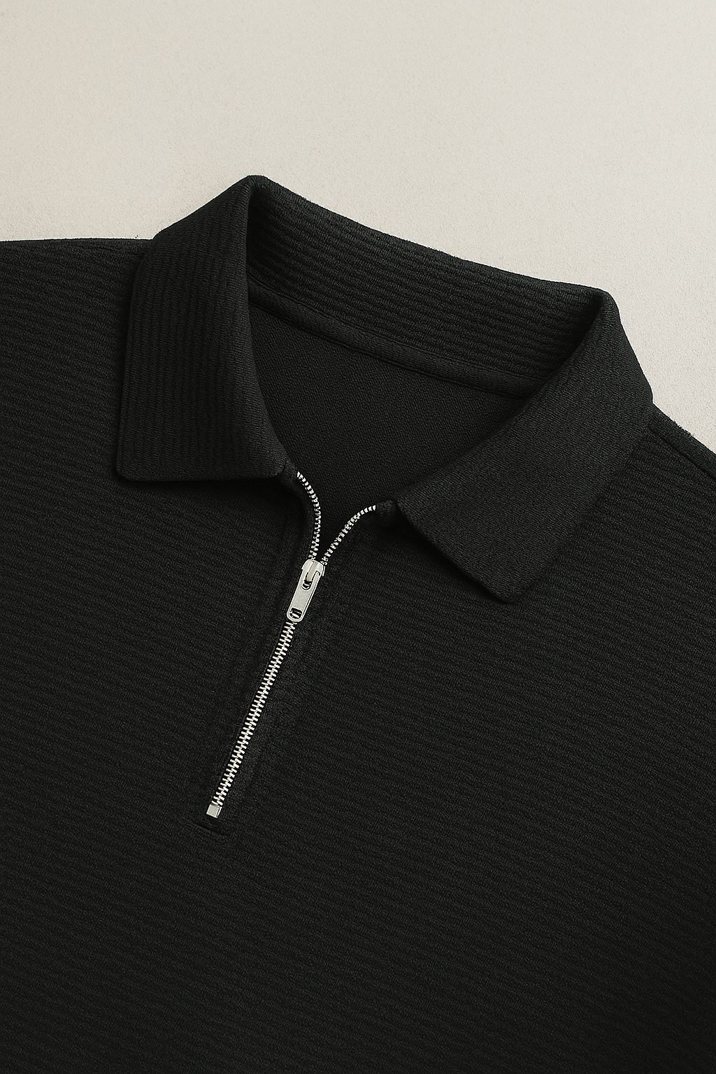 Men Polo Zipper