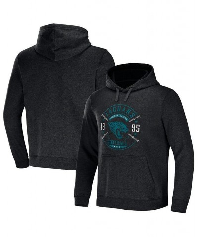 Men's NFL x Darius Rucker Collection by Heather Charcoal Jacksonville Jaguars Radar Pullover Hoodie $35.04 Sweatshirt