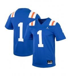 Men's Number 1 Royal Florida Gators Throwback Replica Jersey $42.90 Jersey