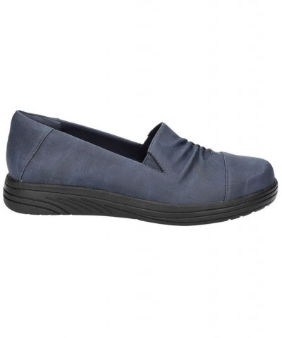 Women's Locke Comfort Flats Blue $30.24 Shoes