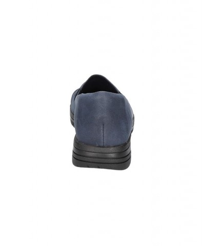 Women's Locke Comfort Flats Blue $30.24 Shoes