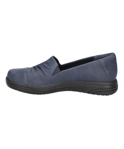 Women's Locke Comfort Flats Blue $30.24 Shoes