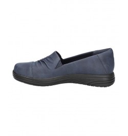 Women's Locke Comfort Flats Blue $30.24 Shoes