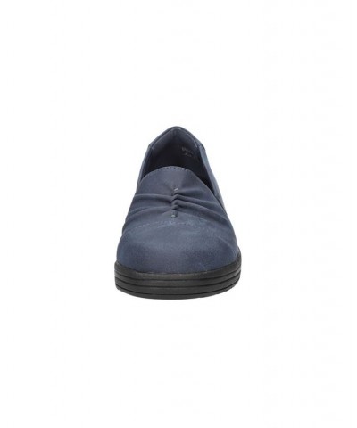 Women's Locke Comfort Flats Blue $30.24 Shoes