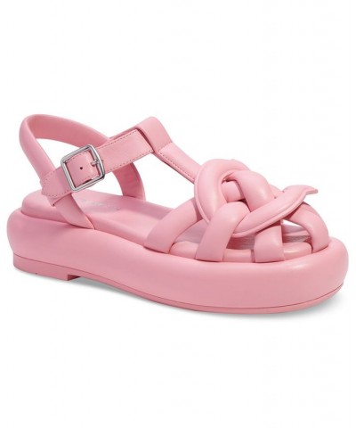 Penney Soft Emblem Flatform Fisherman Sandals Pink $137.25 Shoes