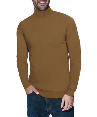 Men's Turtleneck Pull Over Sweater Copper $22.00 Sweaters