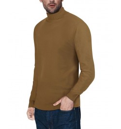 Men's Turtleneck Pull Over Sweater Copper $22.00 Sweaters