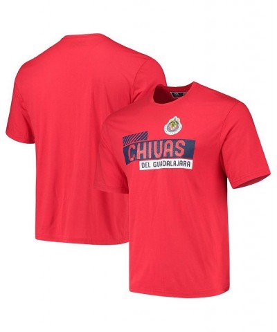 Men's Red Chivas Logo T-shirt $32.44 T-Shirts