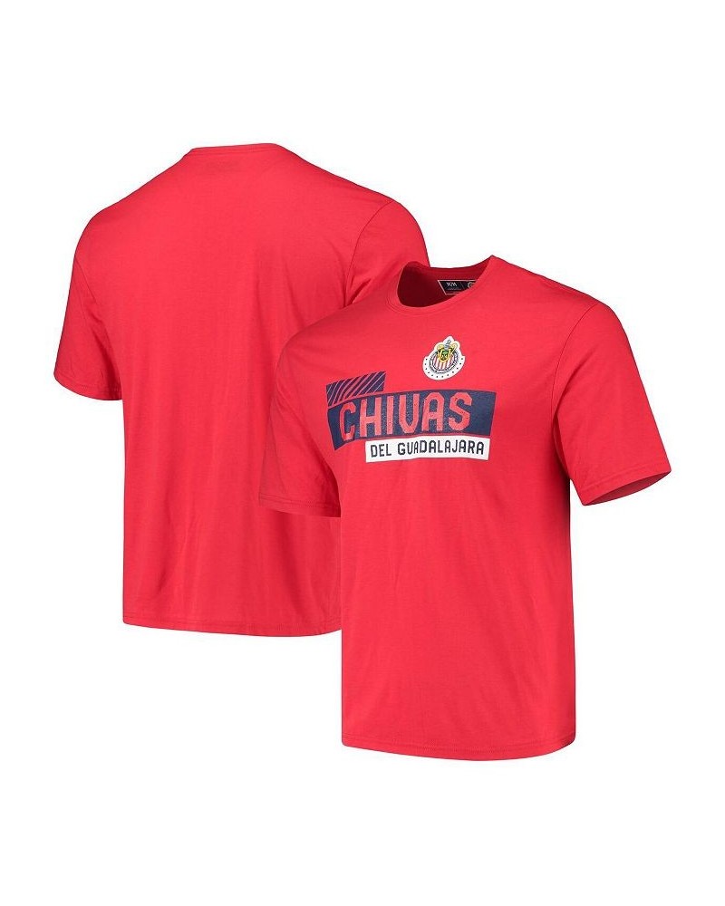 Men's Red Chivas Logo T-shirt $32.44 T-Shirts