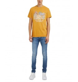 Men's Desert Vibes Acid-Washed Logo Graphic T-Shirt White $27.14 T-Shirts