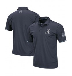 Men's Charcoal Alabama Crimson Tide OHT Military Inspired Appreciation Digital Camo Polo $28.59 Polo Shirts