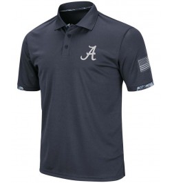 Men's Charcoal Alabama Crimson Tide OHT Military Inspired Appreciation Digital Camo Polo $28.59 Polo Shirts