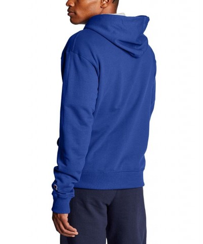 Men's Powerblend Fleece Zip Hoodie Surf $23.06 Sweatshirt