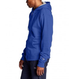 Men's Powerblend Fleece Zip Hoodie Surf $23.06 Sweatshirt