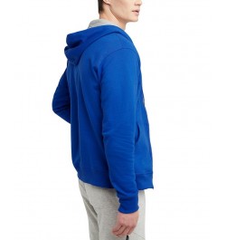 Men's Powerblend Fleece Zip Hoodie Surf $23.06 Sweatshirt