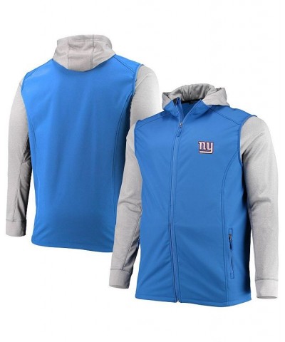 Men's Royal, Gray New York Giants Big and Tall Alpha Full-Zip Hoodie Jacket $42.50 Jackets