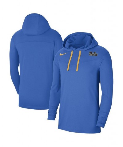 Men's Blue UCLA Bruins Off-Field Performance Long Sleeve Hoodie T-shirt $25.42 T-Shirts