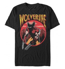 Marvel Men's Classic Games Wolverine Pixel Nes, Short Sleeve T-Shirt Black $15.40 T-Shirts