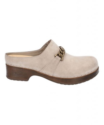 Women's Ventura Clogs Tan/Beige $46.25 Shoes