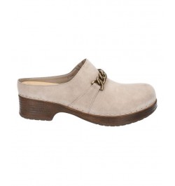 Women's Ventura Clogs Tan/Beige $46.25 Shoes