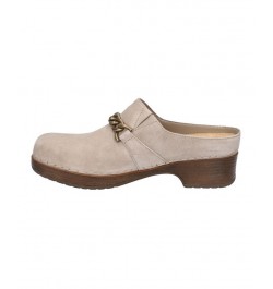 Women's Ventura Clogs Tan/Beige $46.25 Shoes