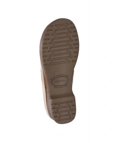 Women's Ventura Clogs Tan/Beige $46.25 Shoes