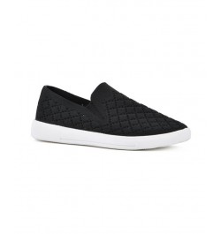 Womens Utopia Slip On Sneakers Black $37.26 Shoes