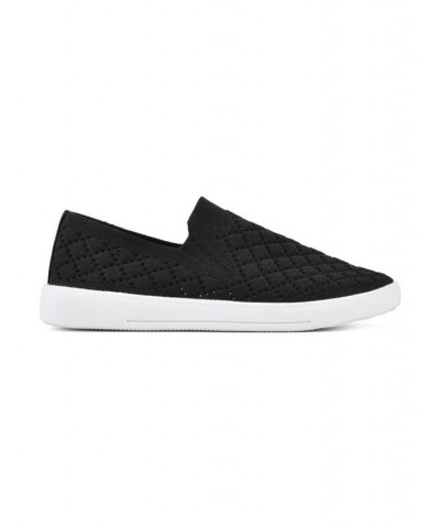 Womens Utopia Slip On Sneakers Black $37.26 Shoes