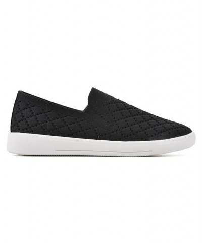 Womens Utopia Slip On Sneakers Black $37.26 Shoes