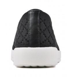 Womens Utopia Slip On Sneakers Black $37.26 Shoes