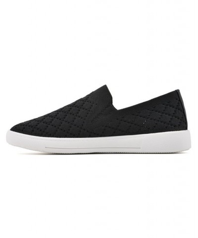 Womens Utopia Slip On Sneakers Black $37.26 Shoes