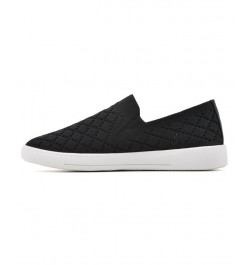 Womens Utopia Slip On Sneakers Black $37.26 Shoes