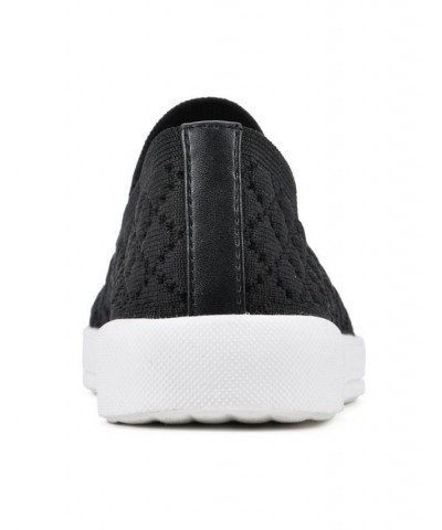 Womens Utopia Slip On Sneakers Black $37.26 Shoes