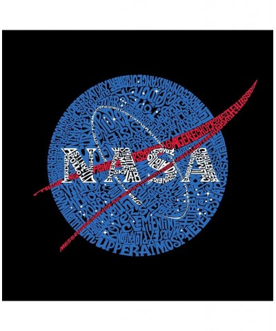 Mens Premium Blend Word Art T-Shirt - Nasa Meatball Logo Black $26.99 T-Shirts