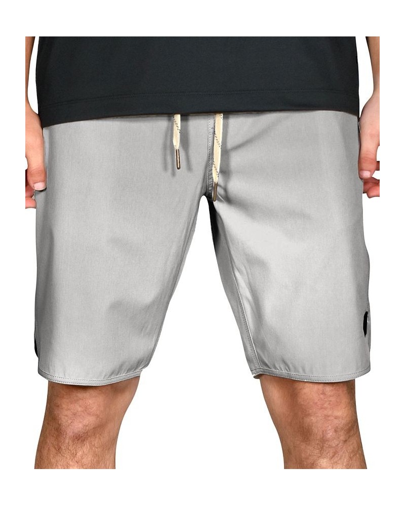 Men's Micrograph Quick Dry Windjammer Shorts Gray $38.25 Shorts