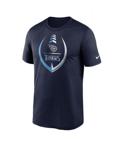 Men's Navy Tennessee Titans Icon Legend Performance T-shirt $17.20 T-Shirts