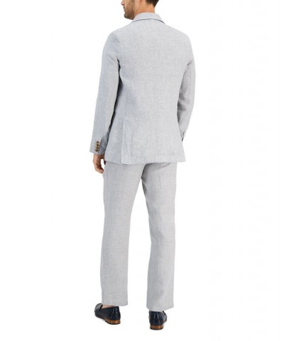 Men's 100% Linen Blazer Gray $31.32 Blazers