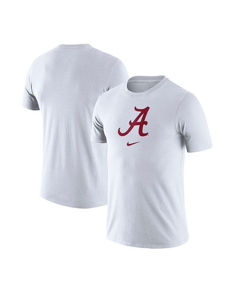 Men's White Alabama Crimson Tide Essential Logo T-shirt $21.59 T-Shirts