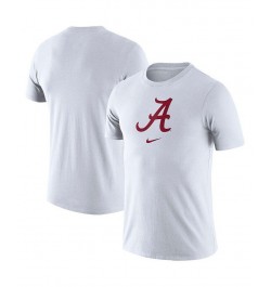 Men's White Alabama Crimson Tide Essential Logo T-shirt $21.59 T-Shirts