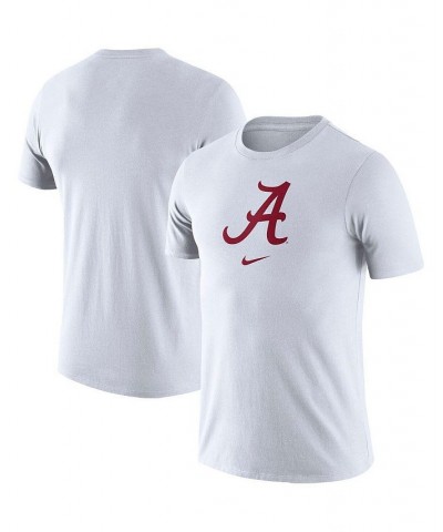 Men's White Alabama Crimson Tide Essential Logo T-shirt $21.59 T-Shirts