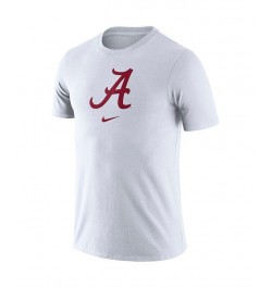 Men's White Alabama Crimson Tide Essential Logo T-shirt $21.59 T-Shirts