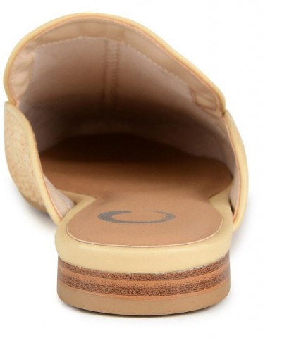 Women's Akza Mules Tan/Beige $36.80 Shoes