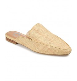 Women's Akza Mules Tan/Beige $36.80 Shoes