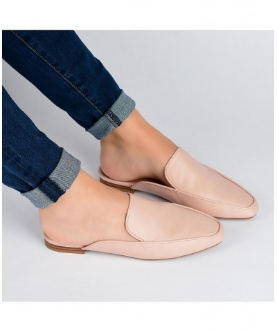 Women's Akza Mules Tan/Beige $36.80 Shoes