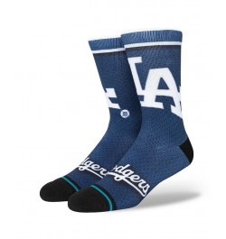 Men's Los Angeles Dodgers Jersey Crew Socks $12.60 Socks