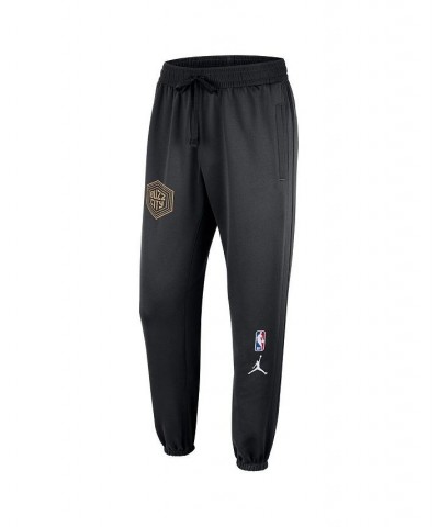 Men's Brand Black Charlotte Hornets 2022/23 City Edition Showtime ThermaFlex Sweatpants $49.00 Pants