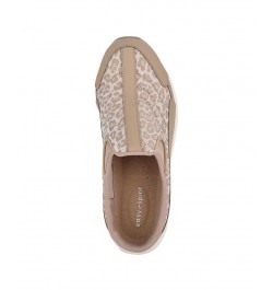 Women's Traveltime Round Toe Casual Slip-on Mules Brown $33.97 Shoes