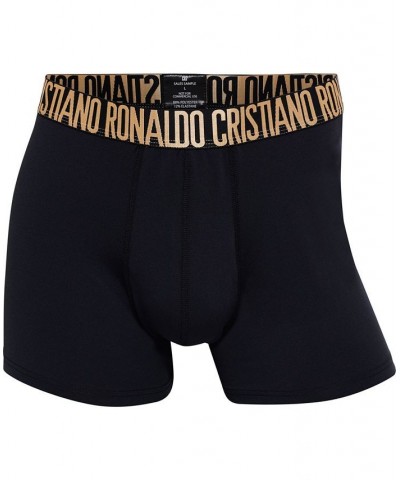 Cristiano Ronaldo Men's Trunk, Pack of 5 with Travel Bag Black $28.81 Underwear