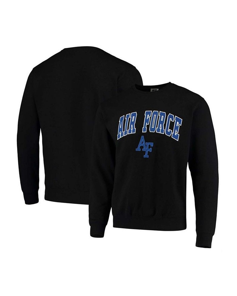 Men's Black Air Force Falcons Arch Logo Sweatshirt $21.15 Sweatshirt