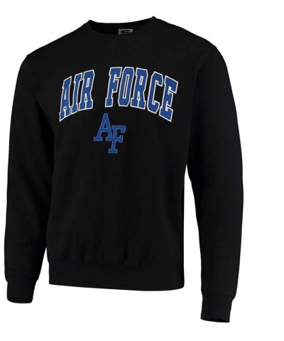 Men's Black Air Force Falcons Arch Logo Sweatshirt $21.15 Sweatshirt